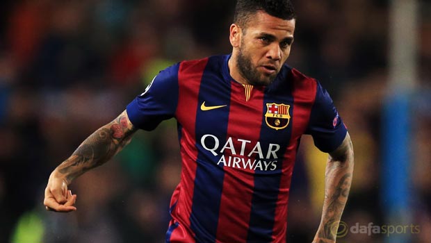 Daniel Alves Barcelona to PSG