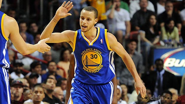 Golden State Warriors star Stephen Curry NBA