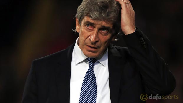 Manchester City manager Manuel Pellegrini