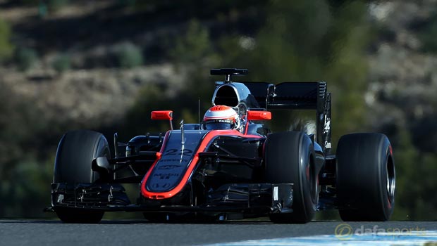 McLaren Honda Jenson Button ahead of Spanish Grand Prix