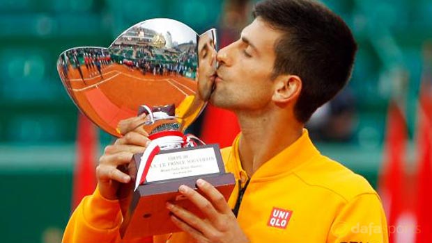 Novak Djokovic three Masters 1000 titles Monte Carlo