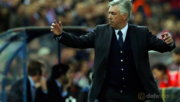 Real Madrid boss Carlo Ancelotti Champions League