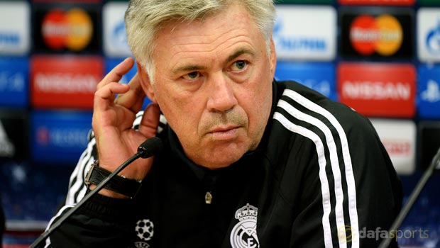 Real Madrid manager Carlo Ancelotti