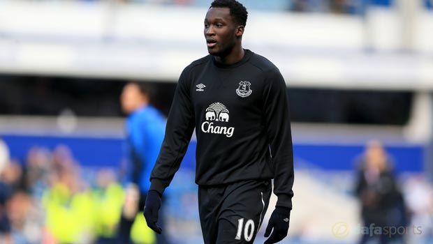 Romelu Lukaku Everton v Swansea