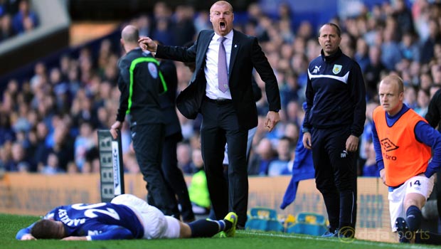 Sean Dyche Burnley v Everton