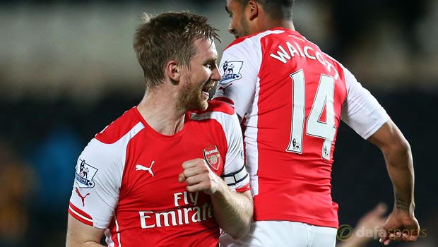 Arsenal defender Per Mertesacker