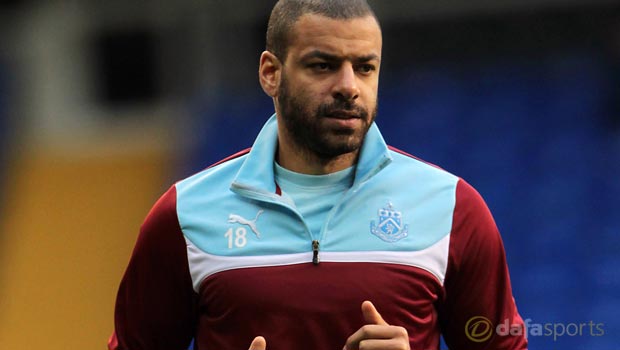 Burnley midfielder Steven Reid