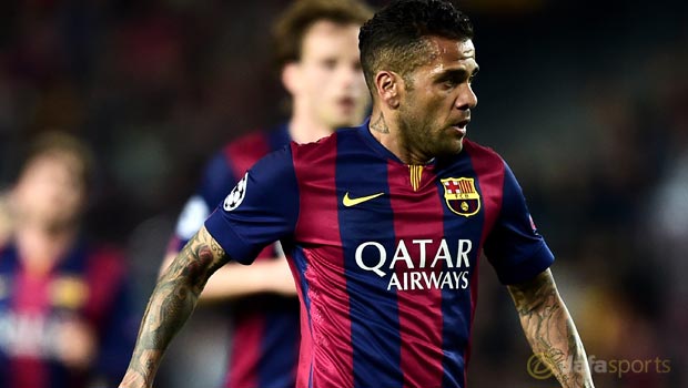 Dani Alves Barcelona 