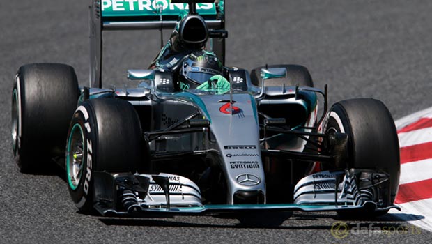 F1 Mercedes Nico Rosberg Spanish Grand Prix