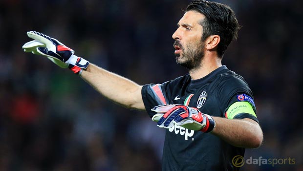 Juventus goalkeeper Gianluigi Buffon