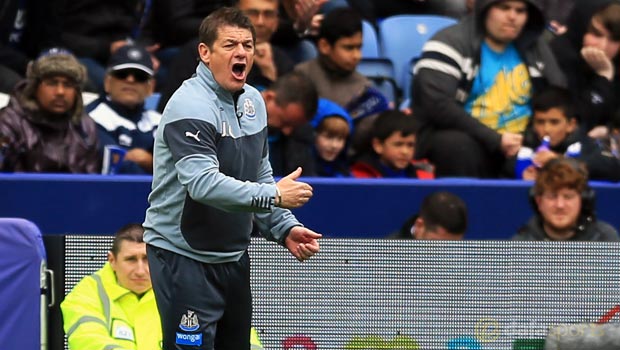 Newcastle United caretaker manager John Carver