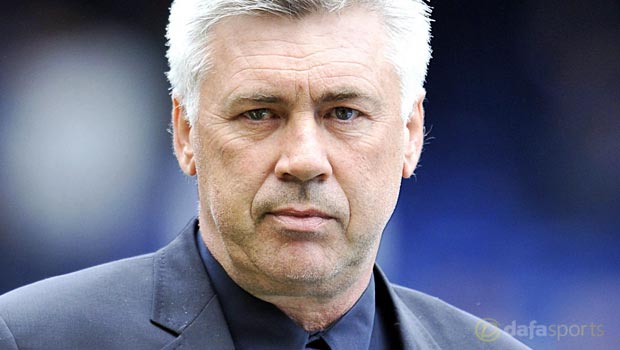 Real Madrid head coach Carlo Ancelotti 