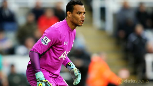 Spurs goalkeeper Michel Vorm