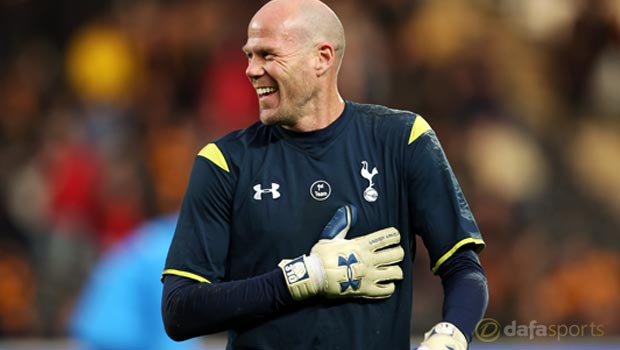 Tottenham Hotspur goalkeeper Brad Friedel