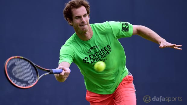 Andy Murray ahead of Wimbledon