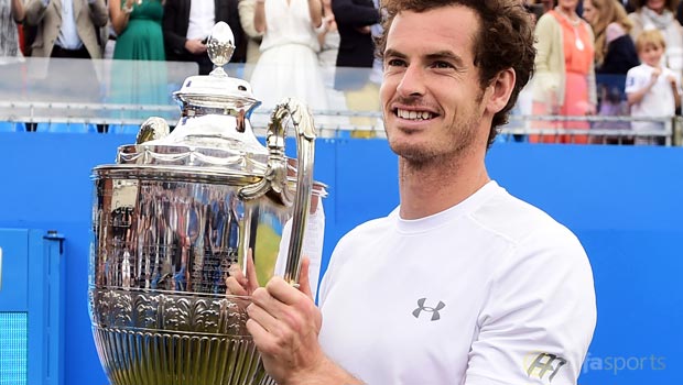 Andy Murray wins Queens title Tennis
