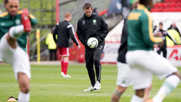 Celtic manager Ronny Deila Scottish Premiership