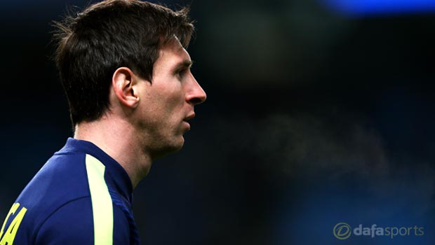 Champions League final Barcelona v Juventus Lionel Messi