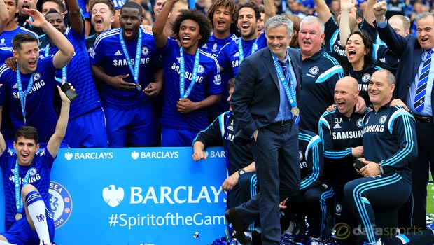 Chelsea Premier League title win 2015