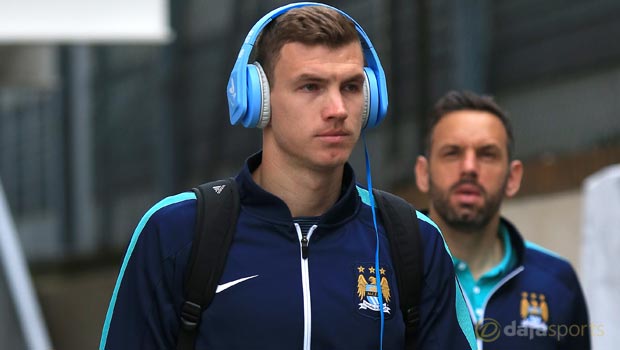 Edin Dzeko Man City