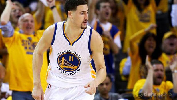 Golden State Warriors Klay Thompson NBA Finals