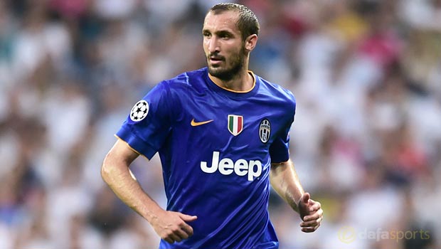 Juventus defender Giorgio Chiellini