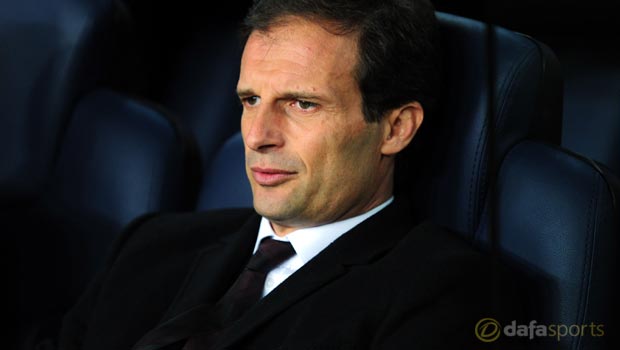 Juventus manager Massimiliano Allegri