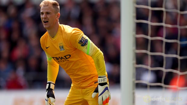 Manchester City goalkeeper Joe Hart