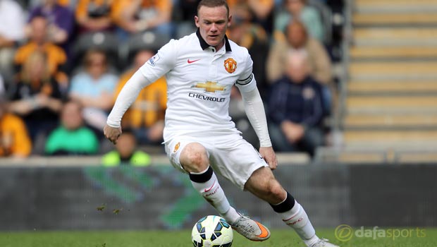 Manchester United captain Wayne Rooney Premier League