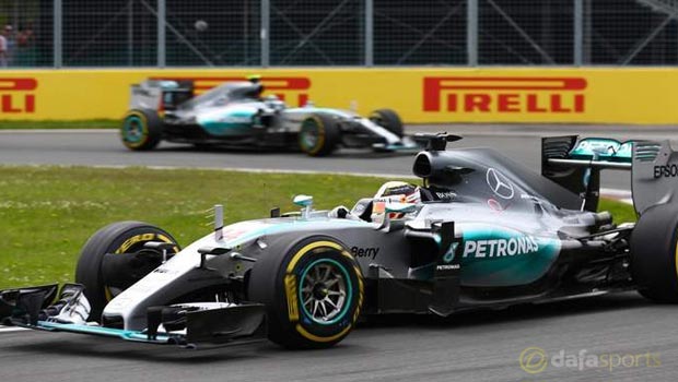 Mercedes Lewis Hamilton Canada GP