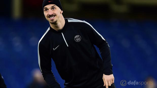 Paris Saint Germain Zlatan Ibrahimovic Champions League