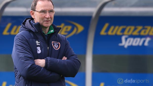 Republic of Ireland Manager Martin ONeill