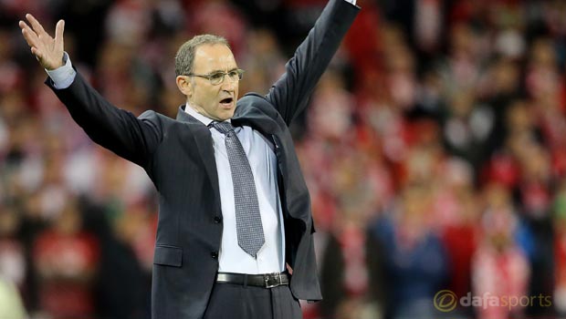 Republic of Ireland manager Martin O Neill