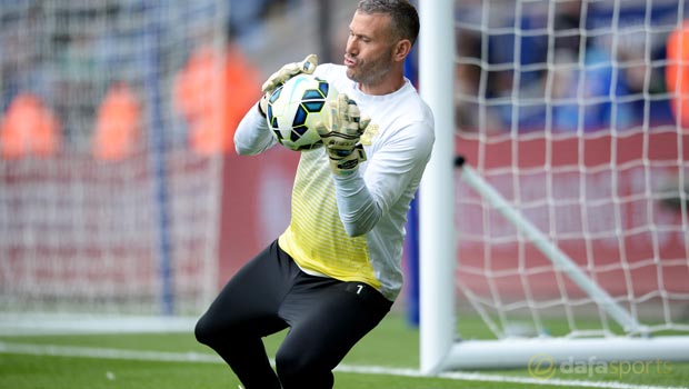 Southampton goalkeeper Kelvin Davis