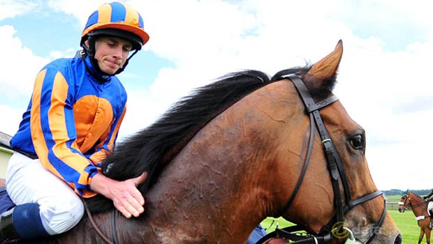 World-class jockey Ryan Horse Racing Investec Derby at Epsom
