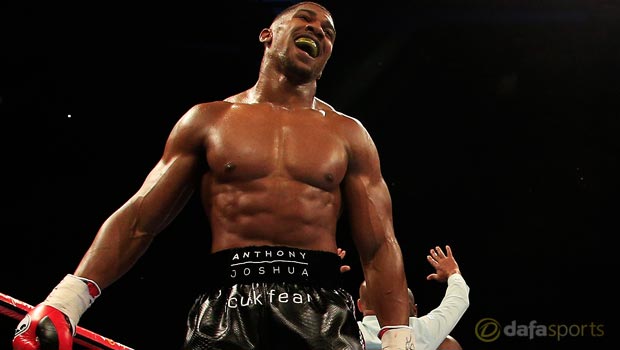 Anthony Joshua Boxing