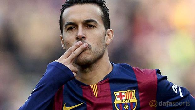 Barcelona forward Pedro