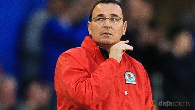 Blackburn Rovers boss Gary Bowyer