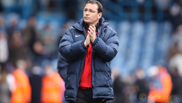 Blackburn manager Gary Bowyer 