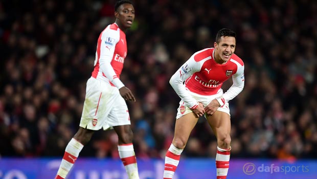  Danny Welbeck and Alexis Sanchez Arsenal