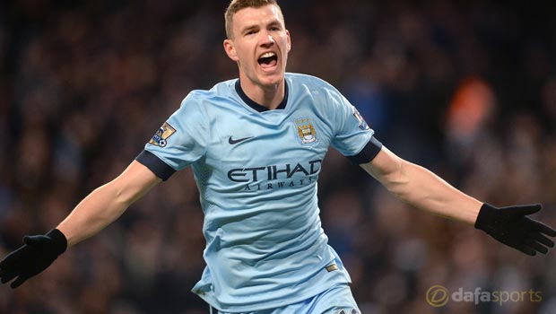 Edin Dzeko Manchester City