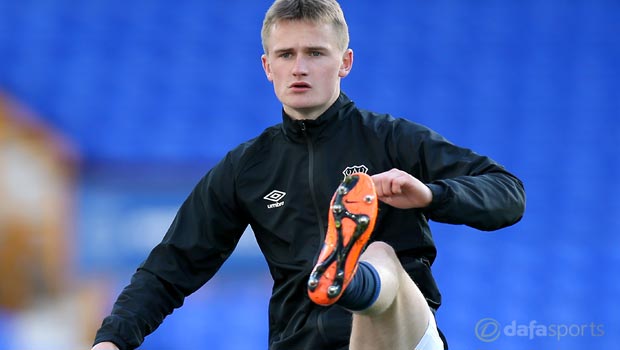 Everton youngster Callum Connolly