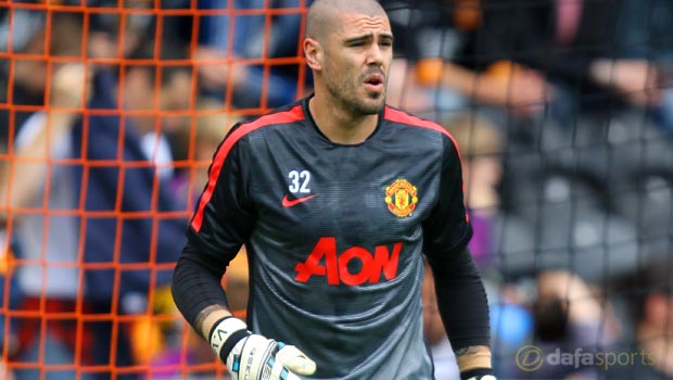 Man United keeper Victor Valdes