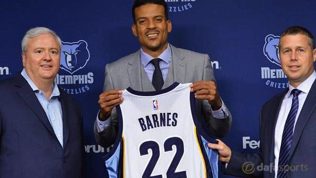 Matt Barnes Memphis Grizzlies