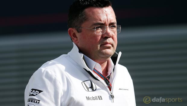 McLaren Eric Boullier F1