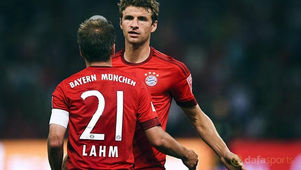 Philipp Lahm confident Thomas Muller will stay at Bayern Munich