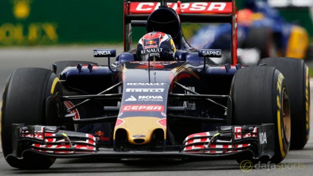 Toro Rosso driver Max Verstappen