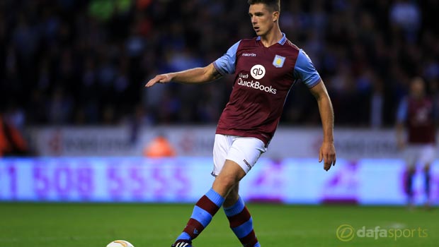 Aston Villa defender Ciaran Clark