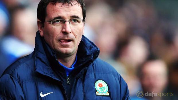 Blackburn Rovers boss Gary Bowyer