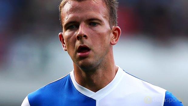 Blackburn Rovers striker Jordan Rhodes